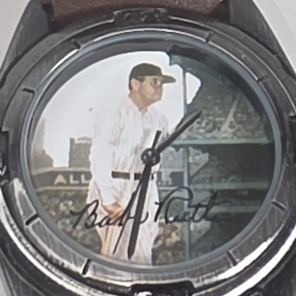 Babe Ruth Watch 53298-1/F. New With Out Box.